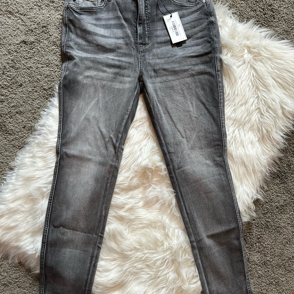 Judy Blue Charcoal Skinny Jeans: Size 13